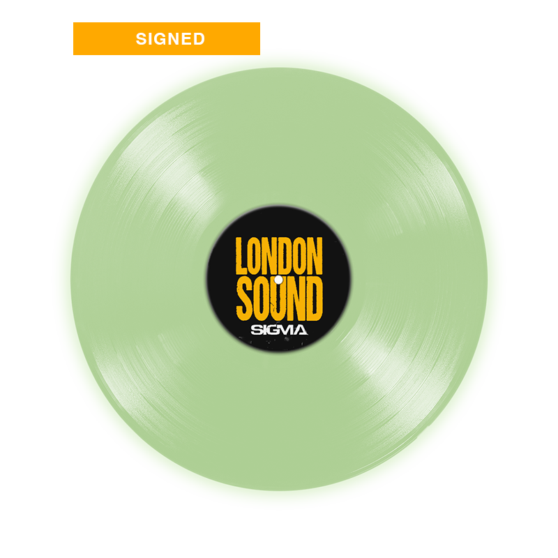 Sigma - London Sound: Limited Edition Glow In The Dark Green Signed Vinyl